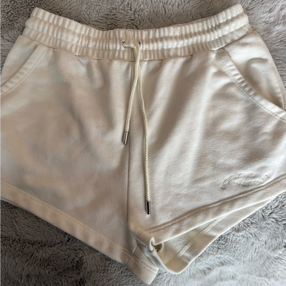For love & lemons sweat lounge shorts